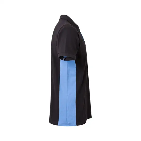 Zweifarbiges Piqué-Poloshirt (180 g/m²), kurzärmelig, aus Baumwolle (60%) und Polyester (40%) – Ansicht 21