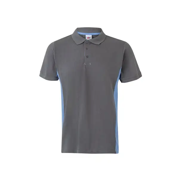 Zweifarbiges Piqué-Poloshirt (180 g/m²), kurzärmelig, aus Baumwolle (60%) und Polyester (40%) – Ansicht 25