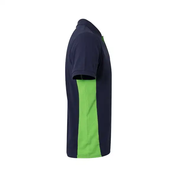 Zweifarbiges Piqué-Poloshirt (180 g/m²), kurzärmelig, aus Baumwolle (60%) und Polyester (40%) – Ansicht 33