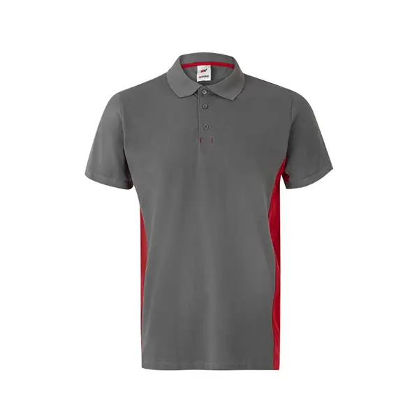 Zweifarbiges Piqué-Poloshirt (180 g/m²), kurzärmelig, aus Baumwolle (60%) und Polyester (40%) – Ansicht 34