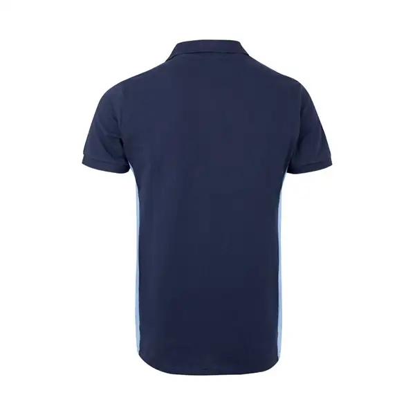 Zweifarbiges Piqué-Poloshirt (180 g/m²), kurzärmelig, aus Baumwolle (60%) und Polyester (40%) – Ansicht 41
