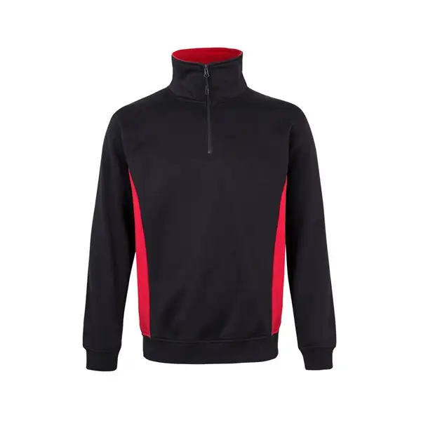 Zweifarbiges Frottee-Sweatshirt (260 g/m²), aus Polyester (65 %) und Baumwolle (35 %) – Ansicht 34