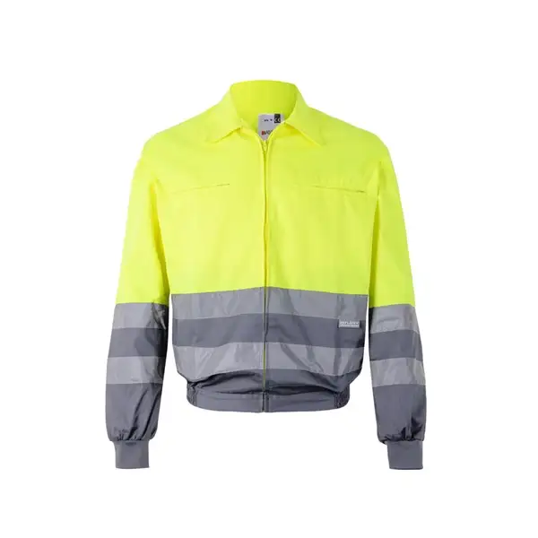 Zweifarbige Twill-Jacke (210g/m²) aus Polyester (80%) und Baumwolle (20%) – Ansicht 6