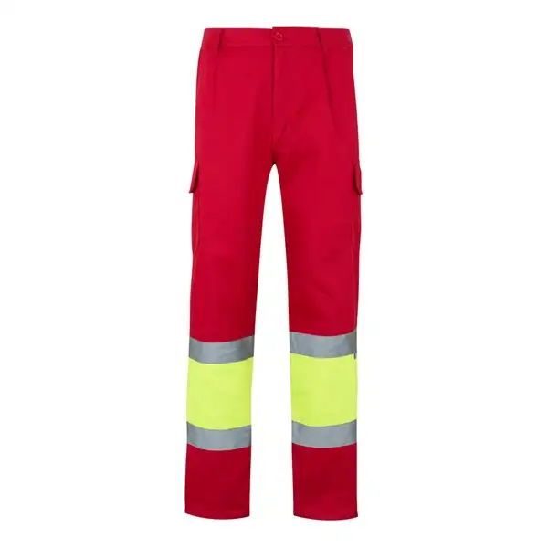 Zweifarbige Twill-Hose mit mehreren Taschen (210 g/m²), aus Baumwolle (20%) und Polyester (80%) – Ansicht 13
