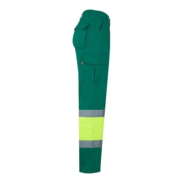 Zweifarbige Twill-Hose mit mehreren Taschen (210 g/m²), aus Baumwolle (20%) und Polyester (80%) – Ansicht 28