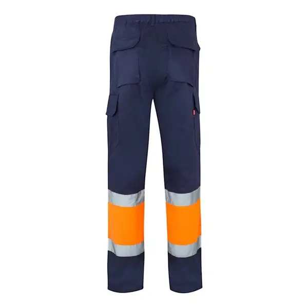 Zweifarbige Twill-Hose mit mehreren Taschen (210 g/m²), aus Baumwolle (20%) und Polyester (80%) – Ansicht 32
