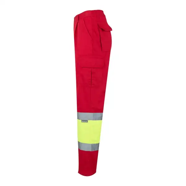 Zweifarbige Twill-Hose mit mehreren Taschen (210 g/m²), aus Baumwolle (20%) und Polyester (80%) – Ansicht 15