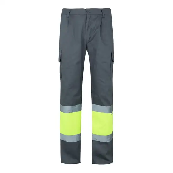 Zweifarbige Twill-Hose mit mehreren Taschen (210 g/m²), aus Baumwolle (20%) und Polyester (80%) – Ansicht 19