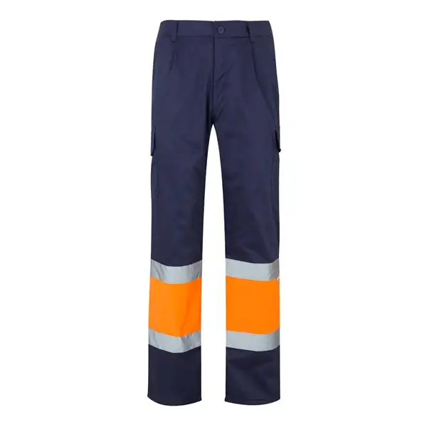 Zweifarbige Twill-Hose mit mehreren Taschen (210 g/m²), aus Baumwolle (20%) und Polyester (80%) – Ansicht 31