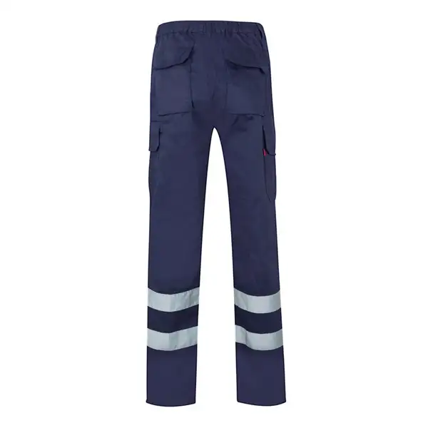 Hose mit mehreren Taschen aus Twill (200 g/m²), aus Baumwolle (35 %) und Polyester (65 %) – Ansicht 2
