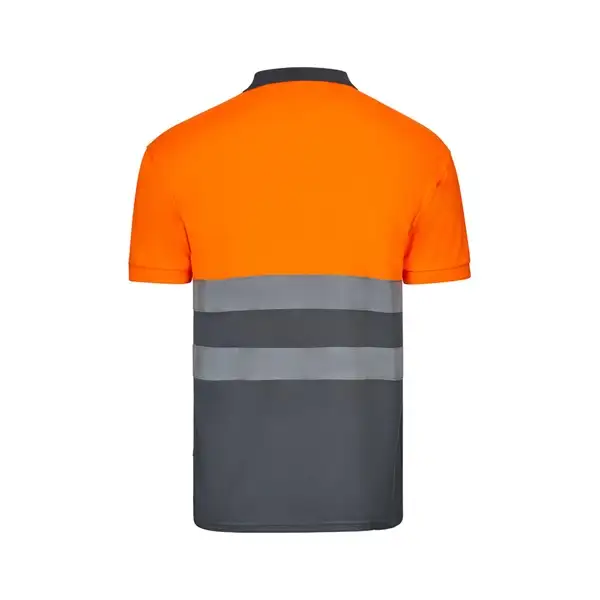 Zweifarbiges Poloshirt im Bird-Eye-Design (160g/m²) mit kurzen Ärmeln, aus Polyester (100%) – Ansicht 33