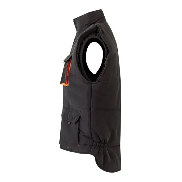 Steppweste, zweifarbig, mit mehreren Taschen (120g/m²), aus Polyester (100%) – Ansicht 11