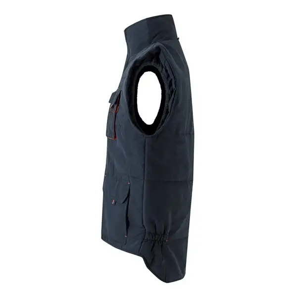 Steppweste, zweifarbig, mit mehreren Taschen (120g/m²), aus Polyester (100%) – Ansicht 16