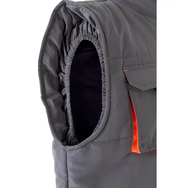 Steppweste, zweifarbig, mit mehreren Taschen (120g/m²), aus Polyester (100%) – Ansicht 23