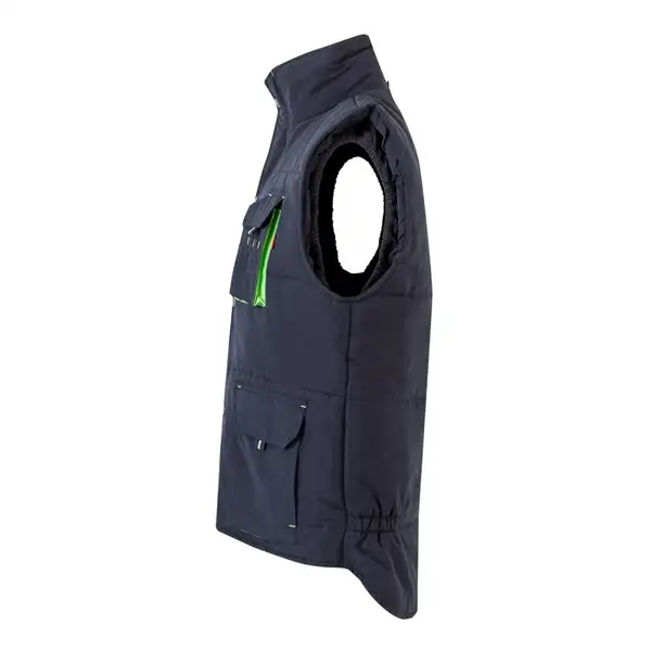 Steppweste, zweifarbig, mit mehreren Taschen (120g/m²), aus Polyester (100%) – Ansicht 46