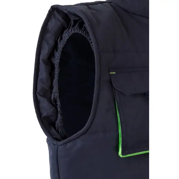 Steppweste, zweifarbig, mit mehreren Taschen (120g/m²), aus Polyester (100%) – Ansicht 48