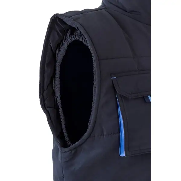 Steppweste, zweifarbig, mit mehreren Taschen (120g/m²), aus Polyester (100%) – Ansicht 63