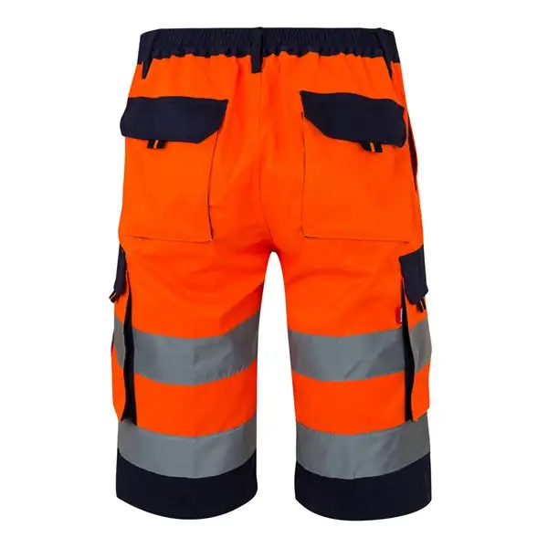 Zweifarbige Bermudashorts mit mehreren Taschen (210 g/m²), aus Baumwolle (20%) und Polyester (80%) – Ansicht 8