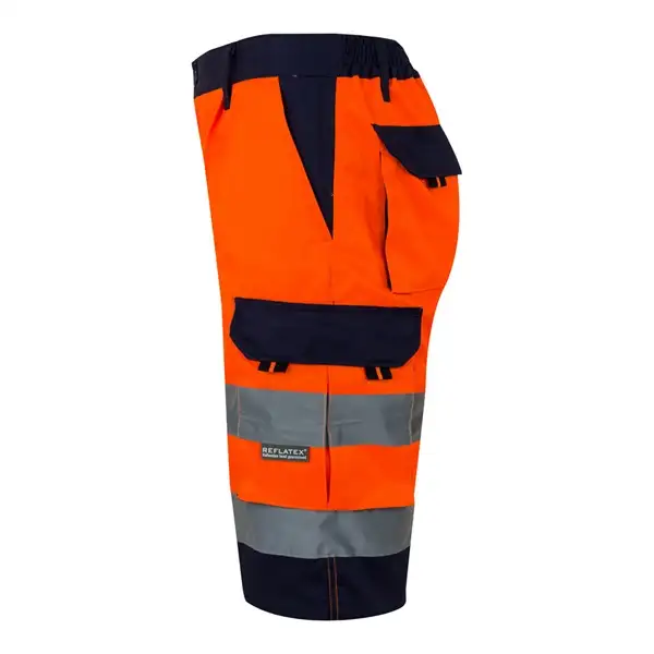 Zweifarbige Bermudashorts mit mehreren Taschen (210 g/m²), aus Baumwolle (20%) und Polyester (80%) – Ansicht 9