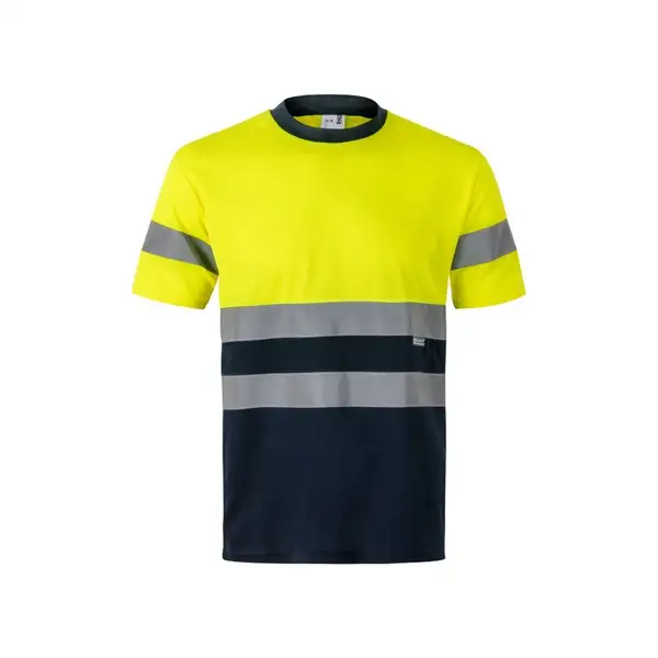 Zweifarbiges technisches T-Shirt mit Bird-Eye-Design (140 g/m²), aus Polyester (100%) – Ansicht 1