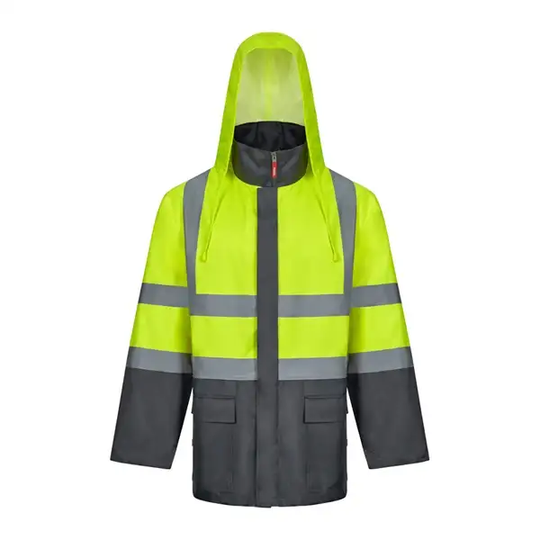 Zweifarbiger 4-in-1-Parka (180 g/m²), aus Polyester (100%) mit PU-Beschichtung – Ansicht 7