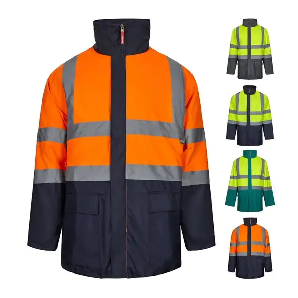 Zweifarbiger 4-in-1-Parka (180 g/m²), aus Polyester (100%) mit PU-Beschichtung – Ansicht 18
