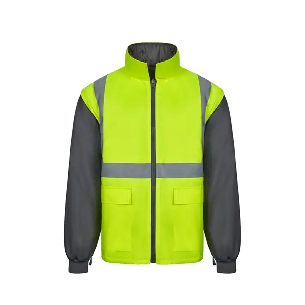 Zweifarbiger 4-in-1-Parka (180 g/m²), aus Polyester (100%) mit PU-Beschichtung – Ansicht 11