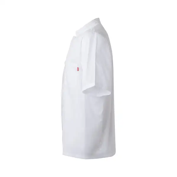 Kurzärmelige Kochjacke aus Popeline (110 g/m²) aus Baumwolle (35 %) und Polyester (65 %) – Ansicht 6