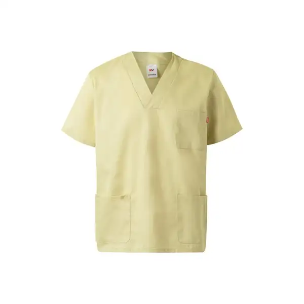 Tunika aus Twill (190g/m²) mit kurzen Ärmeln, aus Polyester (65%) und Baumwolle (35%) – Ansicht 12