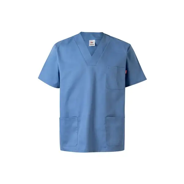 Tunika aus Twill (190g/m²) mit kurzen Ärmeln, aus Polyester (65%) und Baumwolle (35%) – Ansicht 13