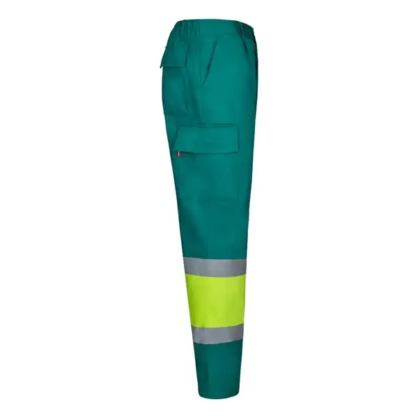 Zweifarbige Hose aus Twill (190g/m²), Baumwolle (20%) und Polyester (80%) – Ansicht 13