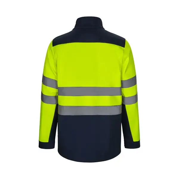 Zweifarbige Softshell-Jacke (280 g/m²), mit Fleece-Futter und TPU-Membran, aus Polyester (96 %) und Elasthan (4 %) – Ansicht 2