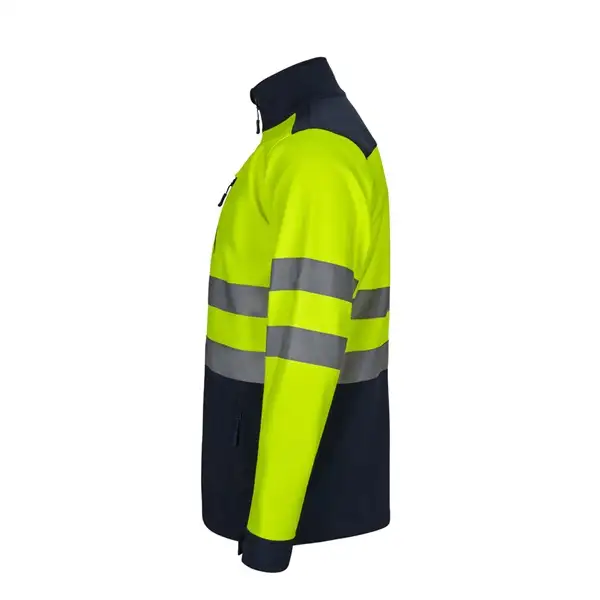 Zweifarbige Softshell-Jacke (280 g/m²), mit Fleece-Futter und TPU-Membran, aus Polyester (96 %) und Elasthan (4 %) – Ansicht 3