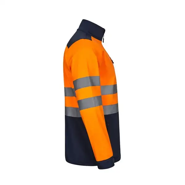 Zweifarbige Softshell-Jacke (280 g/m²), mit Fleece-Futter und TPU-Membran, aus Polyester (96 %) und Elasthan (4 %) – Ansicht 19