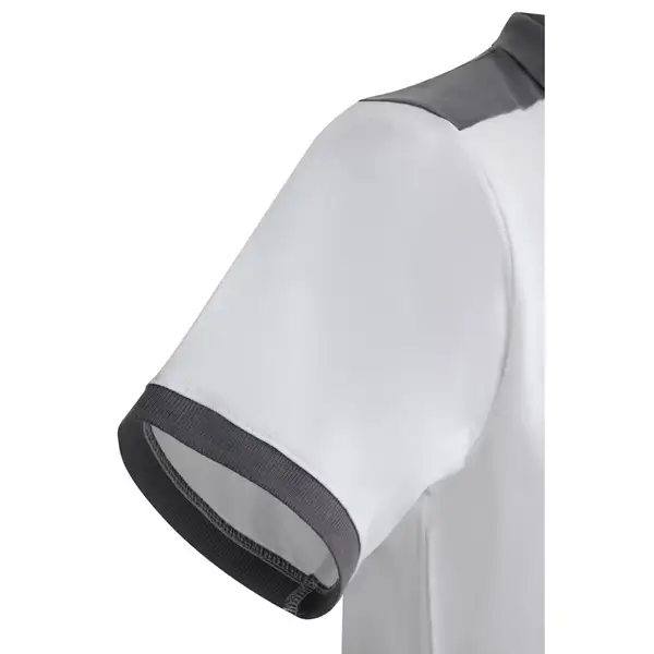 Zweifarbiges Stretch-Piqué-Poloshirt (200 g/m²) mit kurzen Ärmeln, aus Polyester (96 %) und Elastan (4 %) – Ansicht 11