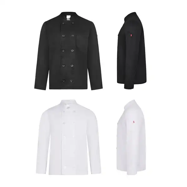 Langärmelige Küchenjacke (190 g/m²) – Ansicht 13