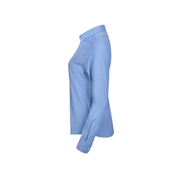Hemd Oxford (180 g/m²) für Damen, aus Baumwolle (50 %), Polyester (45 %) und Elasthan (5 %) – Ansicht 3