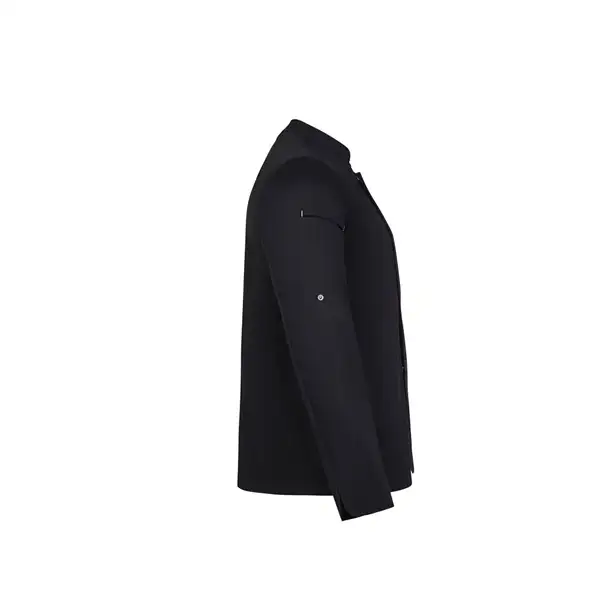 Kochjacke Unisex (190 g/m²), aus Baumwolle (35 %) und recyceltem Polyester (65 %) – Ansicht 4