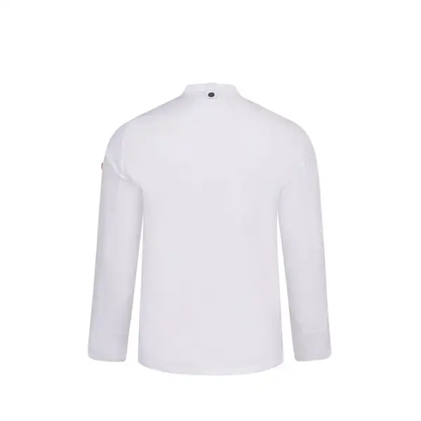 Kochjacke Unisex (190 g/m²), aus Baumwolle (35 %) und recyceltem Polyester (65 %) – Ansicht 6