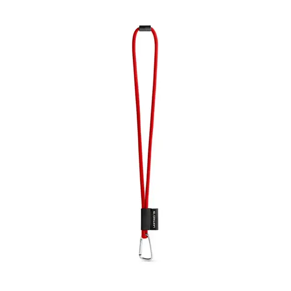 SET Lanyard TUBE Long (Ø 7 mm) mit 55 mm D-förmigem Karabiner und Ø 7 mm Sicherheitsverschluss – Ansicht 2