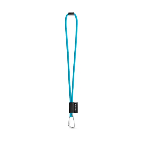 SET Lanyard TUBE Long (Ø 7 mm) mit 55 mm D-förmigem Karabiner und Ø 7 mm Sicherheitsverschluss – Ansicht 4