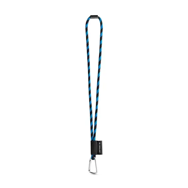 SET Lanyard TUBE Long (Ø 7 mm) mit 55 mm D-förmigem Karabiner und Ø 7 mm Sicherheitsverschluss – Ansicht 8