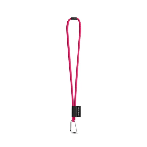 SET Lanyard TUBE Long (Ø 7 mm) mit 55 mm D-förmigem Karabiner und Ø 7 mm Sicherheitsverschluss – Ansicht 4