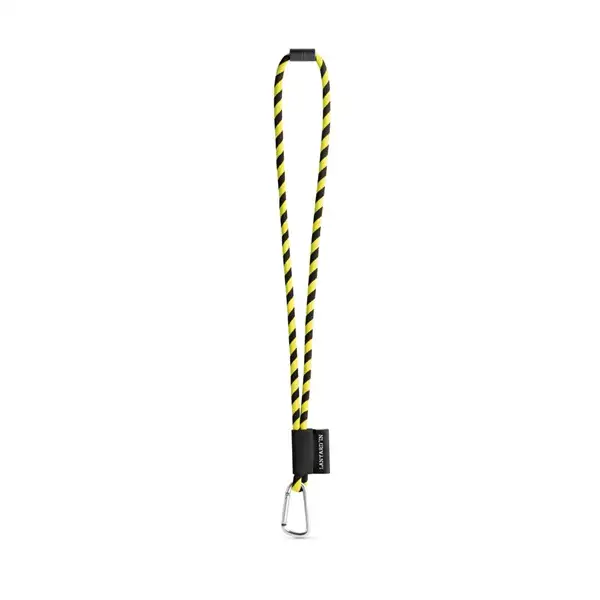 SET Lanyard TUBE Long (Ø 7 mm) mit 55 mm D-förmigem Karabiner und Ø 7 mm Sicherheitsverschluss – Ansicht 8