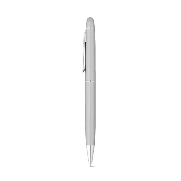 Kugelschreiber aus recyceltes Aluminium (100 % rAL) mit Touchpen-Spitze – Ansicht 3