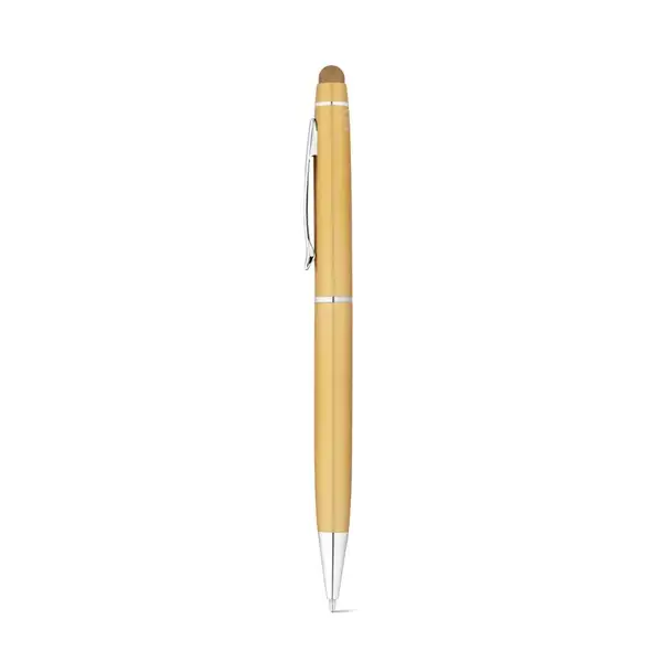Kugelschreiber aus recyceltes Aluminium (100 % rAL) mit Touchpen-Spitze – Ansicht 4