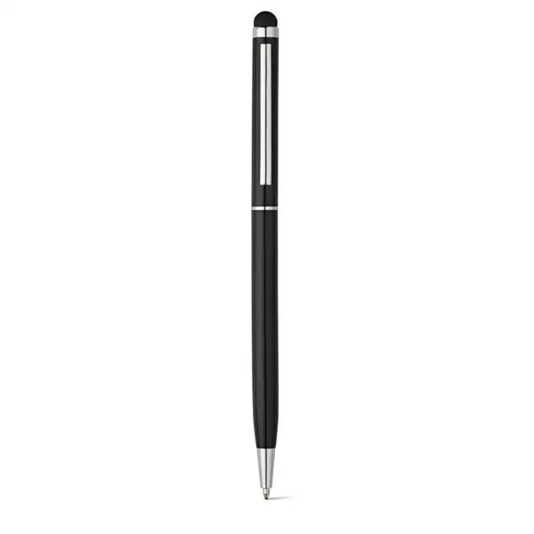 Kugelschreiber aus Aluminium mit Touchpen-Spitze – Ansicht 2