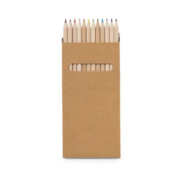Buntstift Schachtel mit 12 Buntstiften – Ansicht 2
