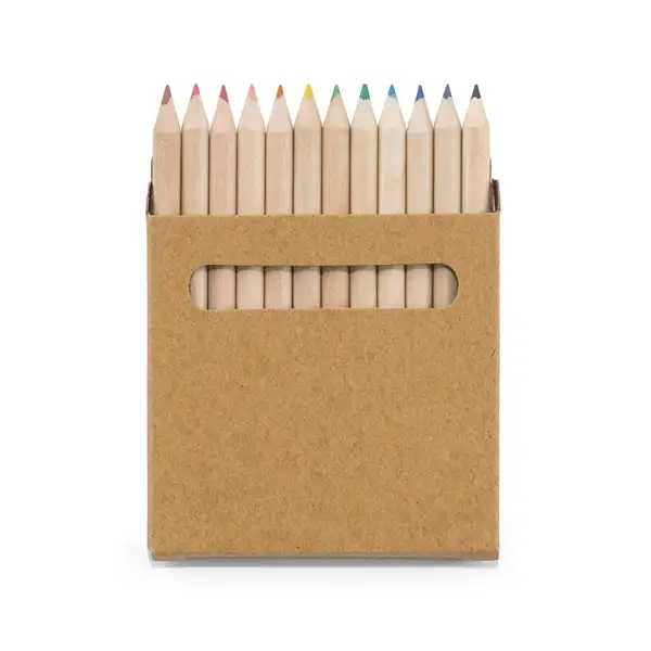 Buntstift Schachtel mit 12 Buntstiften – Ansicht 2