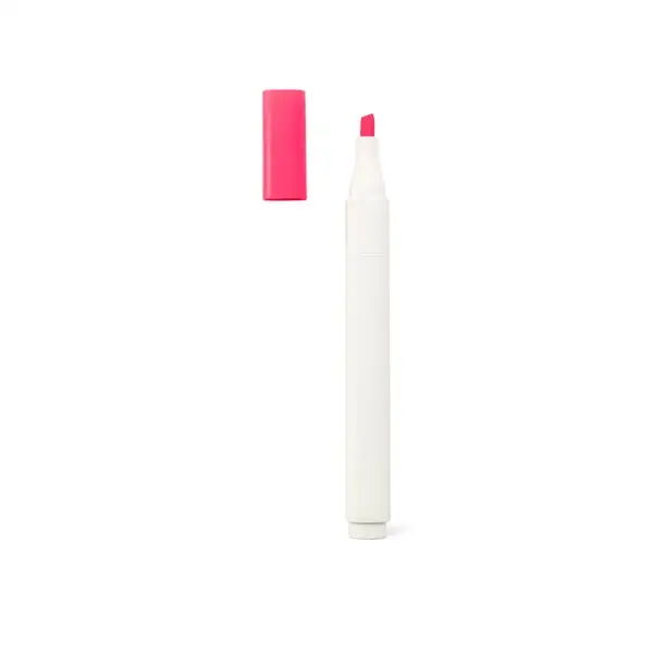 Textmarker aus PP mit matter Oberfläche – Ansicht 4